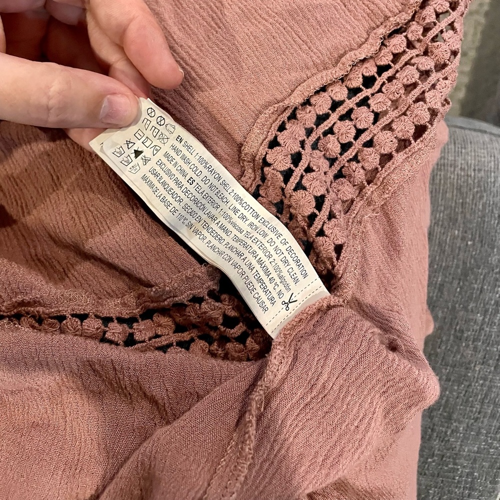 Forever 21 Lace detail bell sleeve kimono - Picture 5 of 5